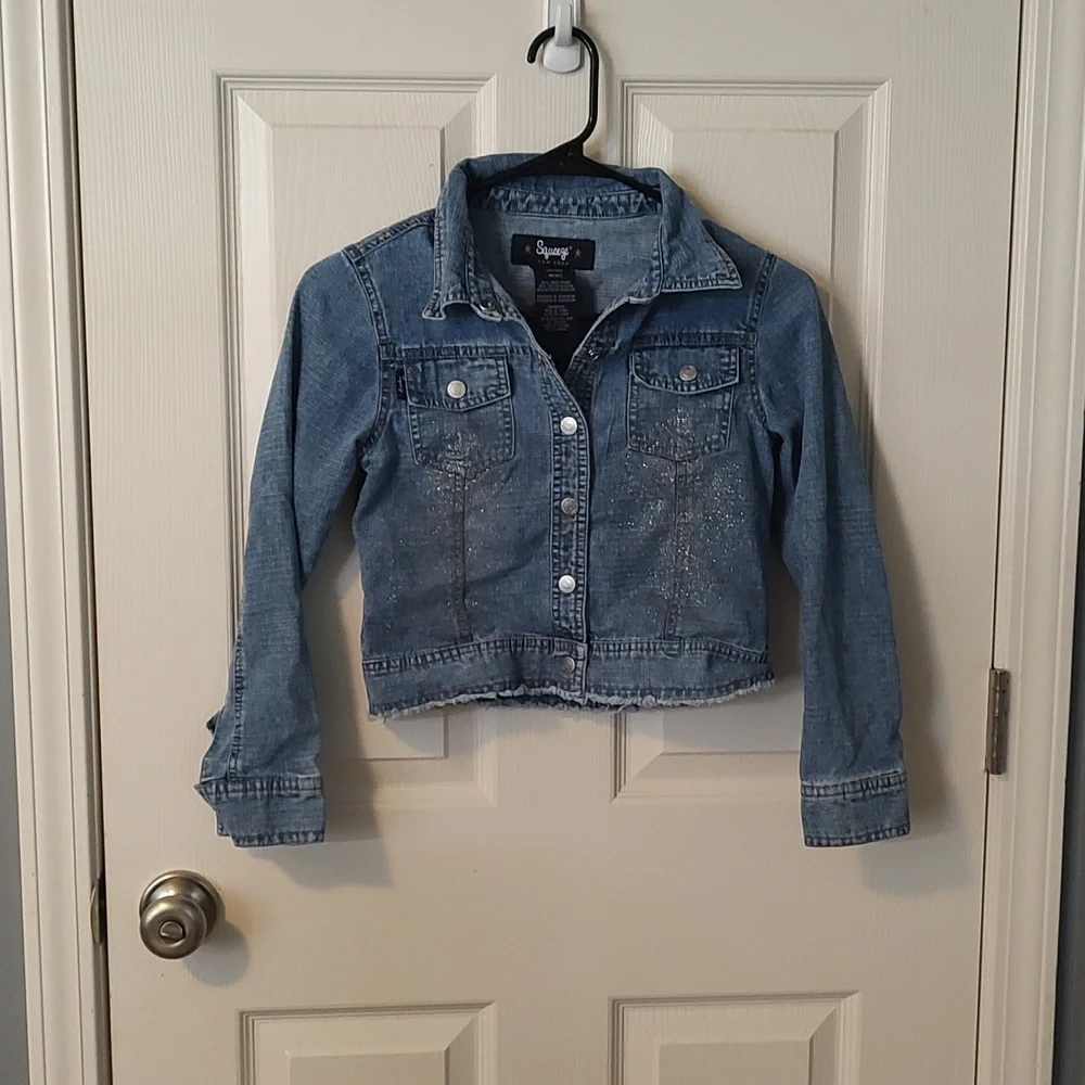 NWOT Girl Jean Jacket